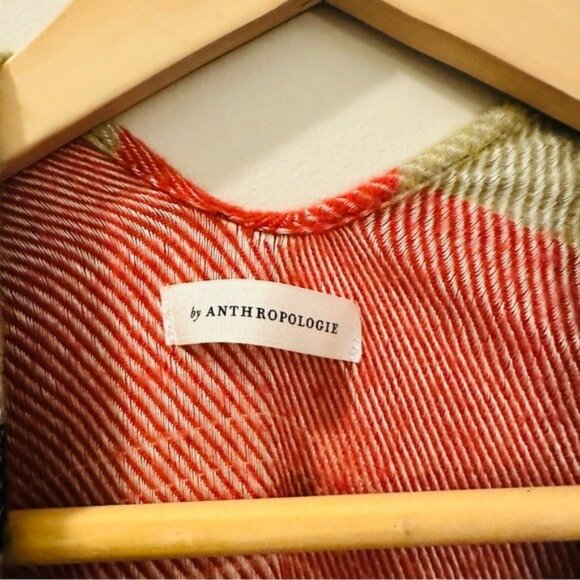 Anthropologie By Anthropologie – Colorful Striped Wool Blend Fringe Ruana Poncho - Picture 11 of 16